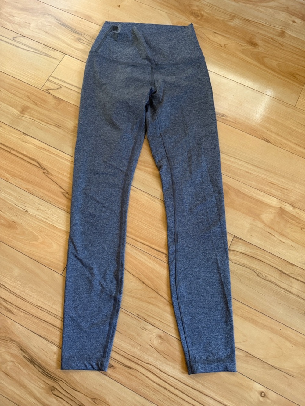Lulu Lemon High-Waist Heathered Gray Leggings